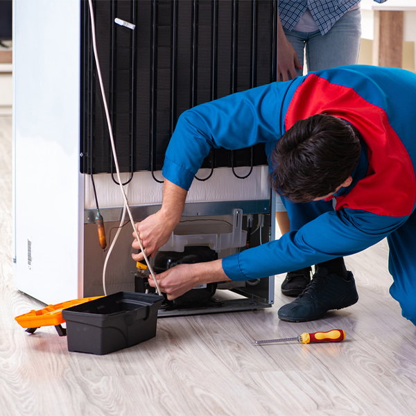 how much do you charge for refrigerator repair services in Chantilly VA